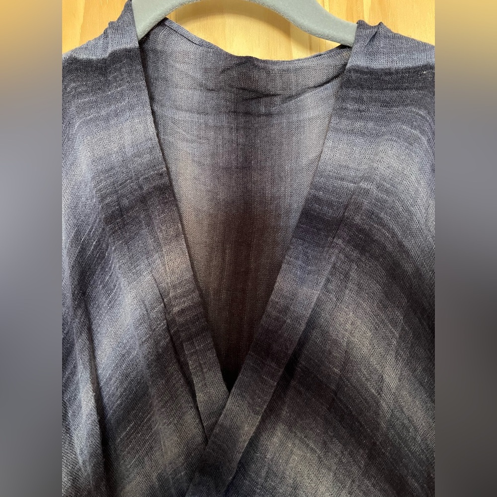 Attitudes by Renee Open Front Ombre Knit Cardigan